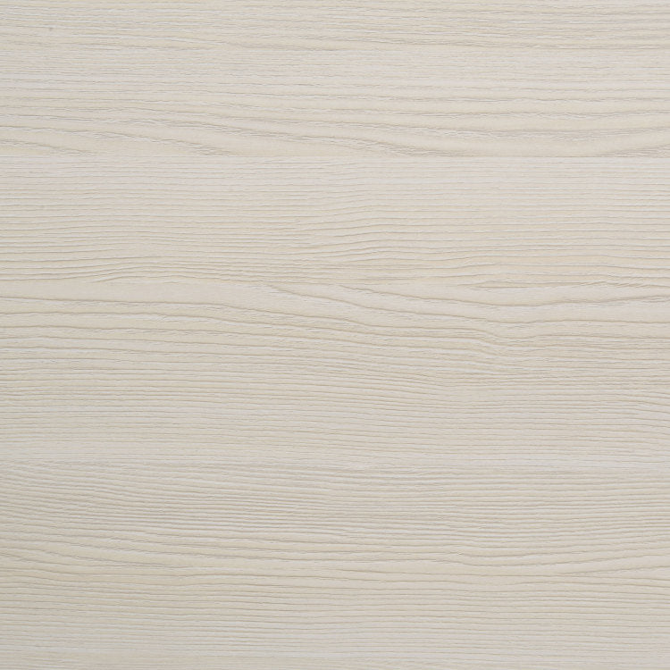 Lincoln Natural And White Wood Queen Led Panel Bed