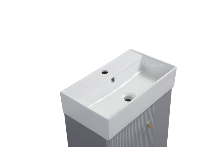 21.6" Basin Only, 24V06 21 Basin, Glossy White Gf 24V06Pb21 W1573P224469
