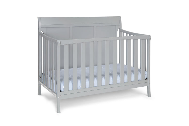 Shailee 4 In 1 Convertible Crib Gray