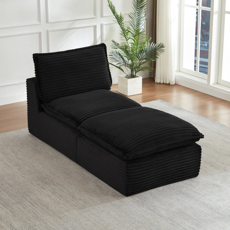 Cloud Sectional Couches For Living Room, Convertible L Shape Couch With Ottoman