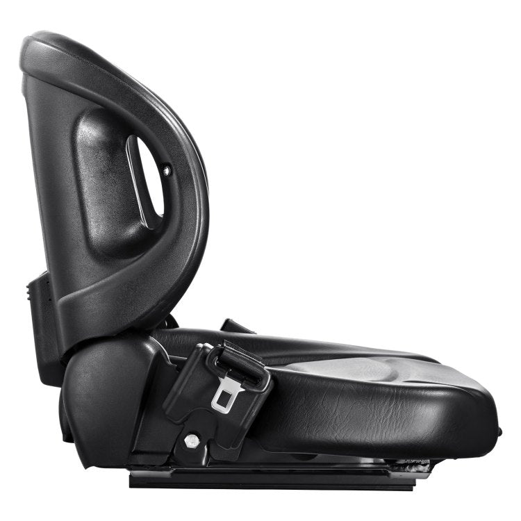 Universal Forklift Seat,Tractor Seat With Adjustable Angle Back, Micro Switch And Seatbelt,Wrap Around Forklift Seat For Tractor Loader Excavator