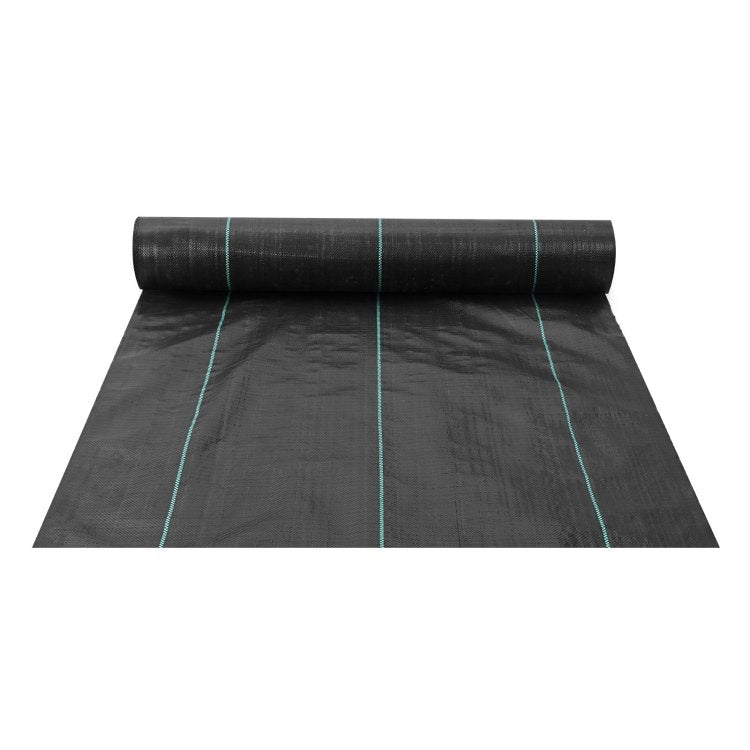 13Ftx108Ft Premium Heavy Duty Weed Barrier Landscape Fabric, 5Oz Woven Geotextile Fabric Under Gravel, High Permeability For Weed Blocker Weed Mat, Driveway Fabric, Weed Control Garden Cloth