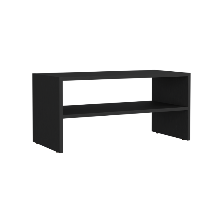 Stackable Shoe Rack Howard, Bedroom, Black