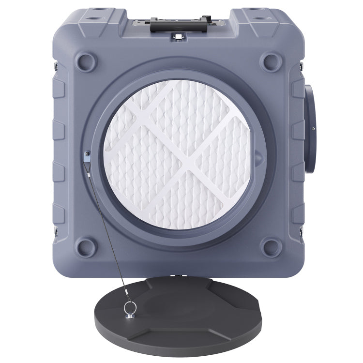 Air Scrubber With 3 Stage Filtration, Stackable Negative Air Machine 550 Cfm, Air Cleaner With Merv10, Carbon, H13 Hepa, For Home, Industrial And Commercial Use