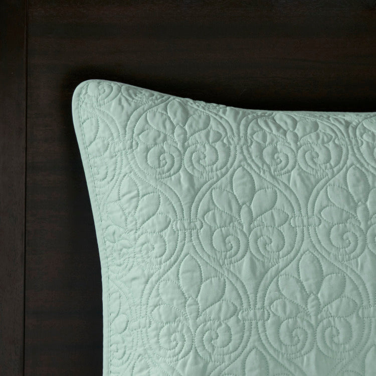 Reversible Bedspread Set Seafoam King