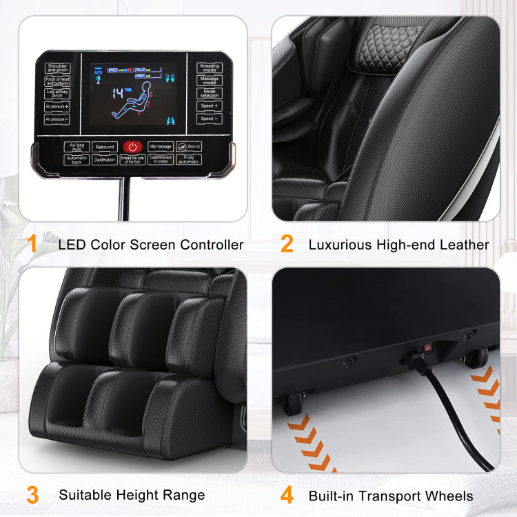 Massage Chair Recliner With Zero Gravity With Full Body Air Pressure