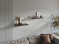 Floating Shelves, Olive, 2 Shelves, 1.50" H
