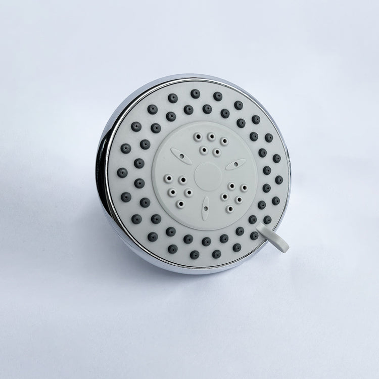 High Pressure Rain Shower Head With 3 Spray Modes, 4 Inch Fixed Bathroom Rainfall Showerhead With Adjustable Swivel Ball Joint, Bathroom Accessories