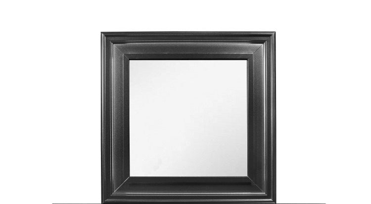Shaker Crocodile Metallic Grey Mirror