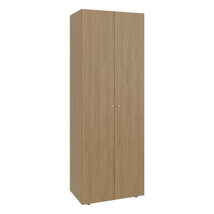Soham Closet System Slim, Bedroom, Macadamia