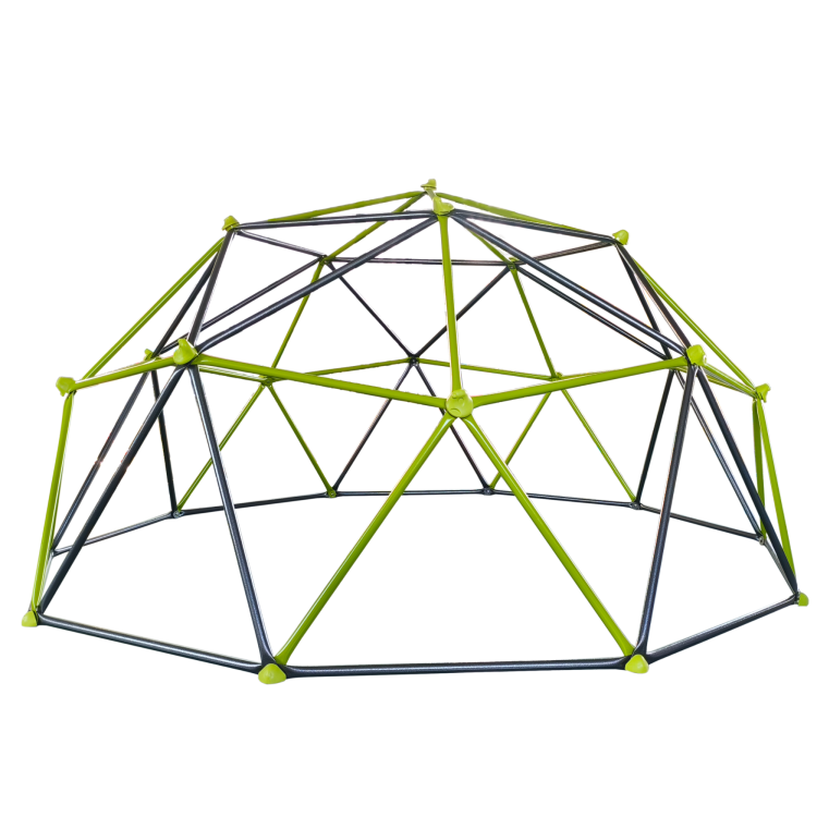 Xcf006I Ten Sided Climbing Frame For Outdoor Playground For Age 3 Climber With Colorful Climbing Stones 10Ft