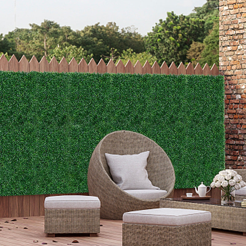 Artificial Grass Wall Panel Kit 24 Pieces Set, Realistic Milan Grass For Home & Office Decor
