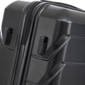 Hifine Tourist 20" 24" 28" 3 Pcs Set In Abs Spinner Wheel Luggage, Matching Color , With Combination Lock Black