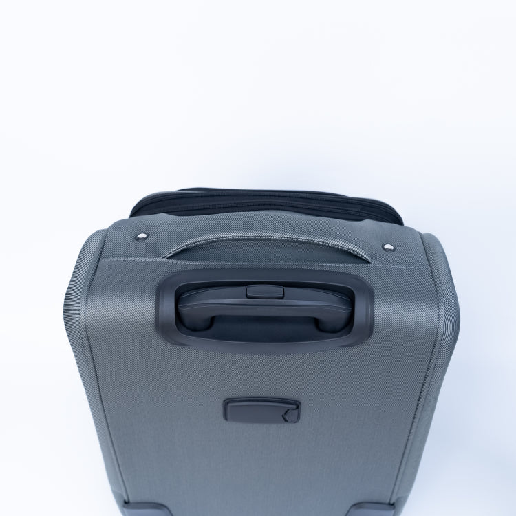20 24 Two Piece Suitcase Suitcase Set Oxford Trolley Case Without Password Lock Universal Wheel Gray