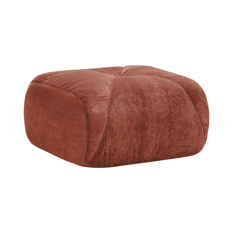 Ottoman Velvet Red