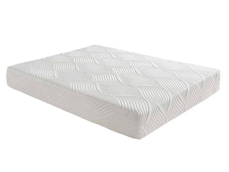 10 Inch Queen Size Bed Mattress Gel Infused Memory Foam Mattress, Firm, White, Mattress In A Box