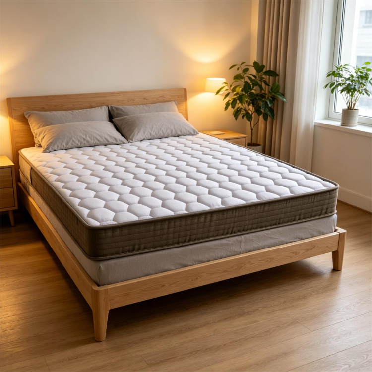 6 Inch Soft Medium Firmness Pocket Spring Mattress Pocket Coil Mattress, Twin Size