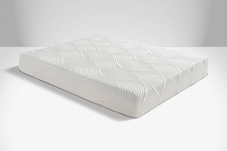 10 Inch Queen Size Bed Mattress Gel Infused Memory Foam Mattress, Firm, White, Mattress In A Box