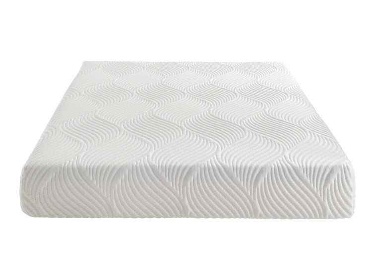 10 Inch Queen Size Bed Mattress Gel Infused Memory Foam Mattress, Firm, White, Mattress In A Box