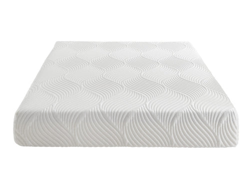 10 Inch Queen Size Bed Mattress Gel Infused Memory Foam Mattress, Firm, White, Mattress In A Box