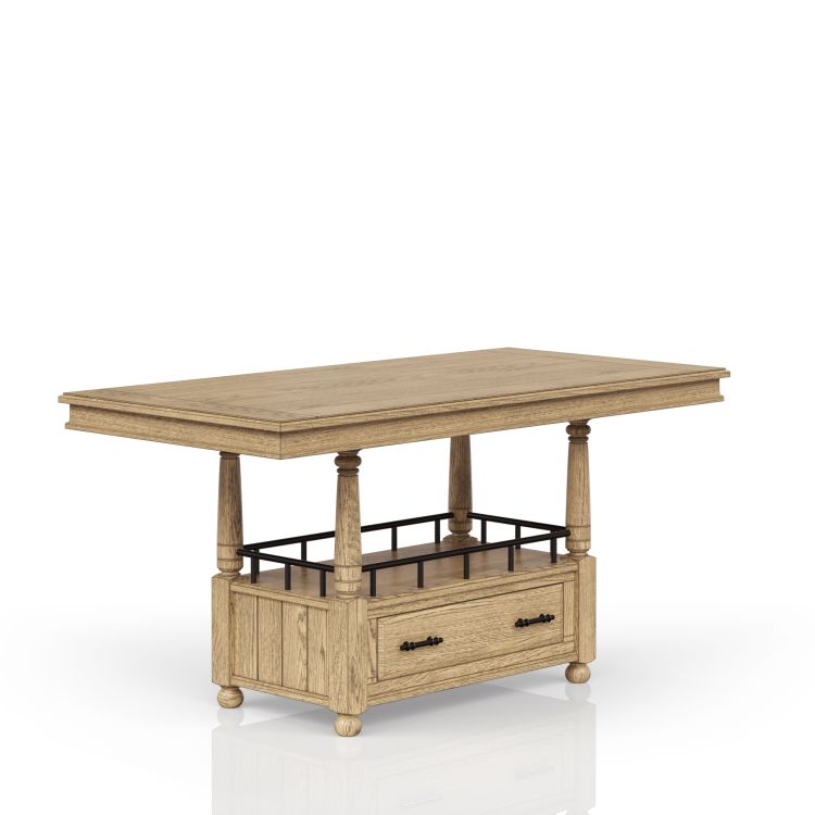 Counter Table Caramel Finish