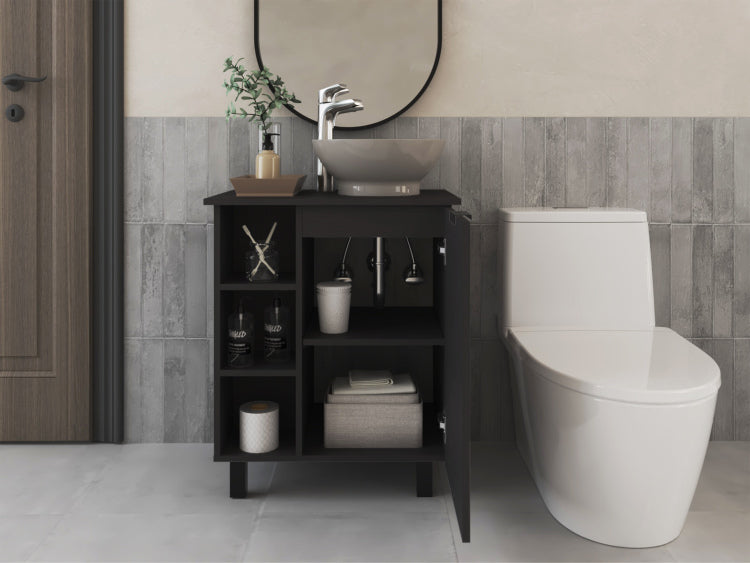 Stites Vanity Sink, Bathroom, Black