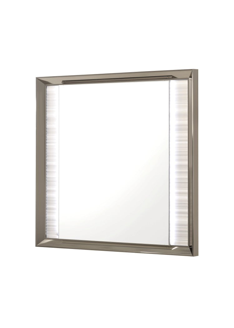 Star White Mirror With Led
