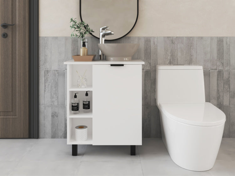 Stites Vanity Sink, Bathroom, White