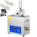 Ultrasonic Cleaner 6L Ultrasonic Vinyl Cleaner 7 12 Inch 8 Records Ultrasonic Vinyl Cleaning Machine 180W Ultrasonic Records Cleaner With Drying Rack For Home Store