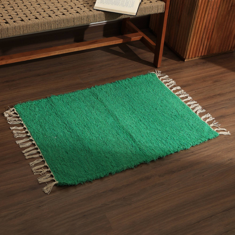 Camelot 36X24" Scatter Rug Stylish Green Accent Rug For Living Room, Bedroom, & Home Decor"