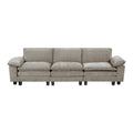 Modern Style Sofa Plush Comfort Chenille Fabric Upholstery Contemporary Living Room Furniture 1Pc Durable Plywood