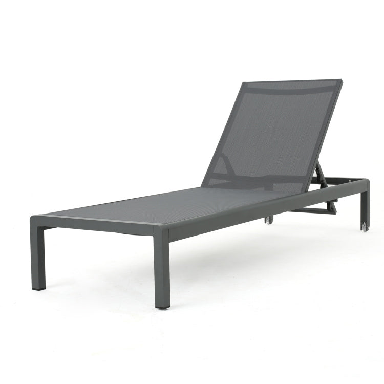 Cape Coral Kd Chaise Lounge Gry Mp2 Set Of 2