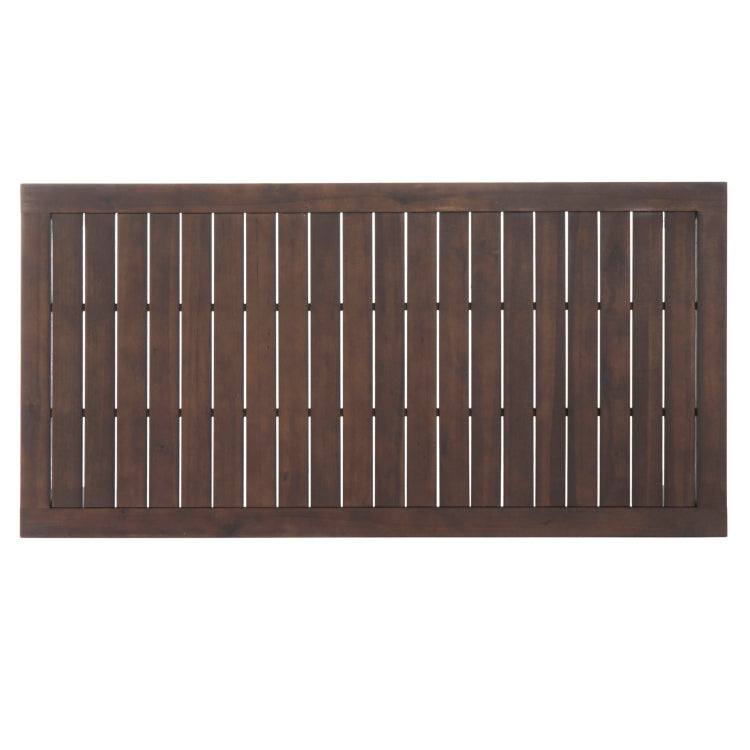 MANILA 69'' TABLE dark brown - garden & outdoor - wood