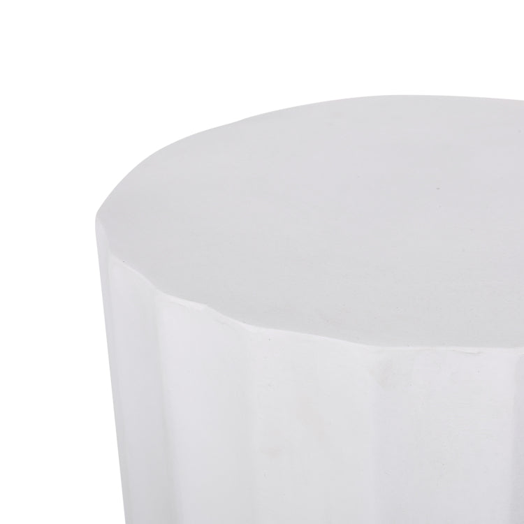 Round Outdoor Side Table , 15'' In. W 15'' In. D,End Table