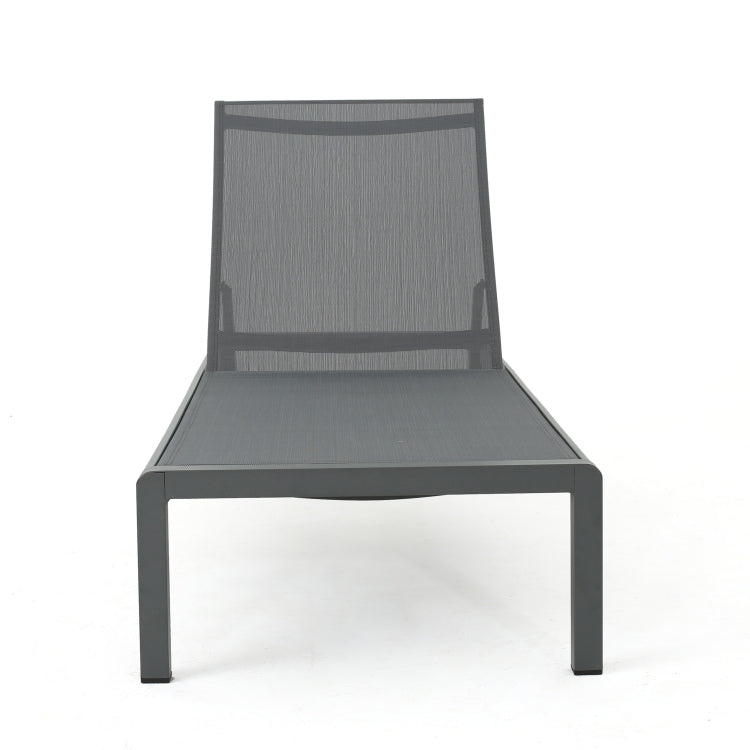Cape Coral Kd Chaise Lounge Gry Mp2 Set Of 2