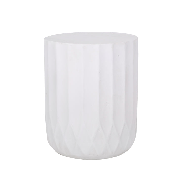 Round Outdoor Side Table , 15'' In. W 15'' In. D,End Table