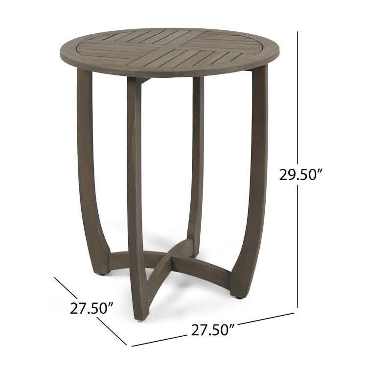 Hermosa 27.5'' Circular Wood Table