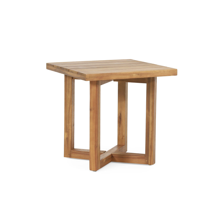 ELLA SQUARE SIDE TABLE teak - wood
