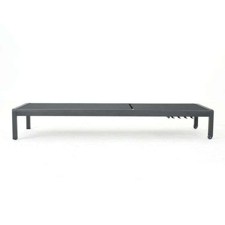 Cape Coral Kd Chaise Lounge Gry Mp2 Set Of 2