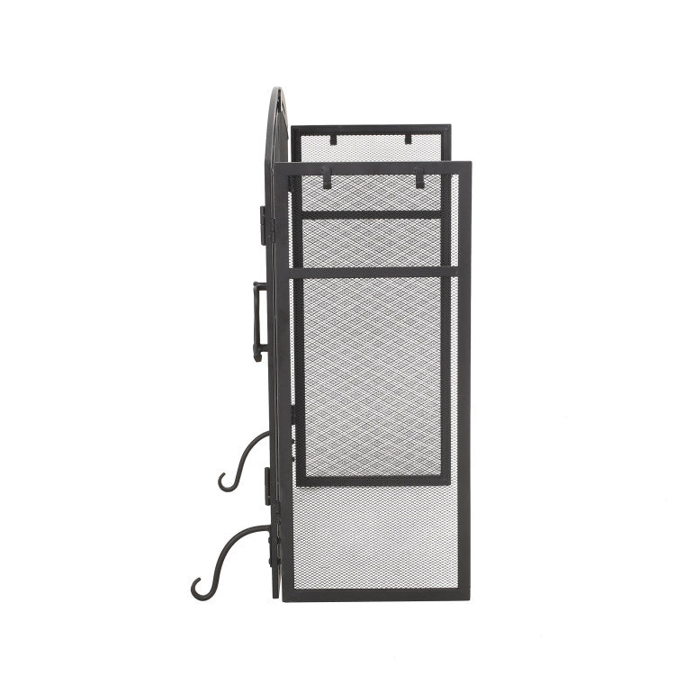 Folding Screen With Doors And 4 Pcs Tool Sets