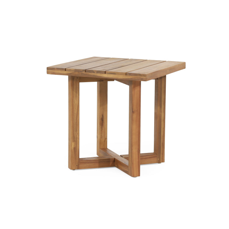 ELLA SQUARE SIDE TABLE teak - wood