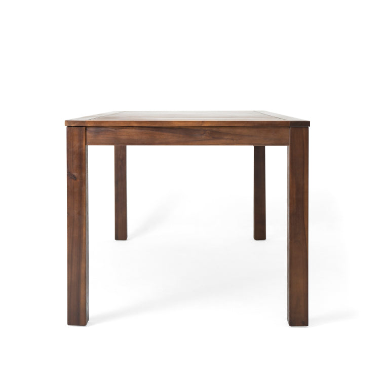 MANILA 69'' TABLE dark brown - garden & outdoor - wood