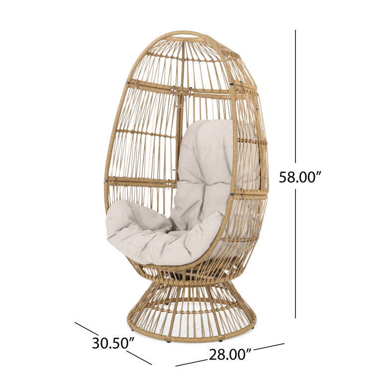 Reseda Swivel Patio Egg Chair
