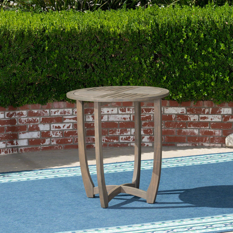 Hermosa 27.5'' Circular Wood Table